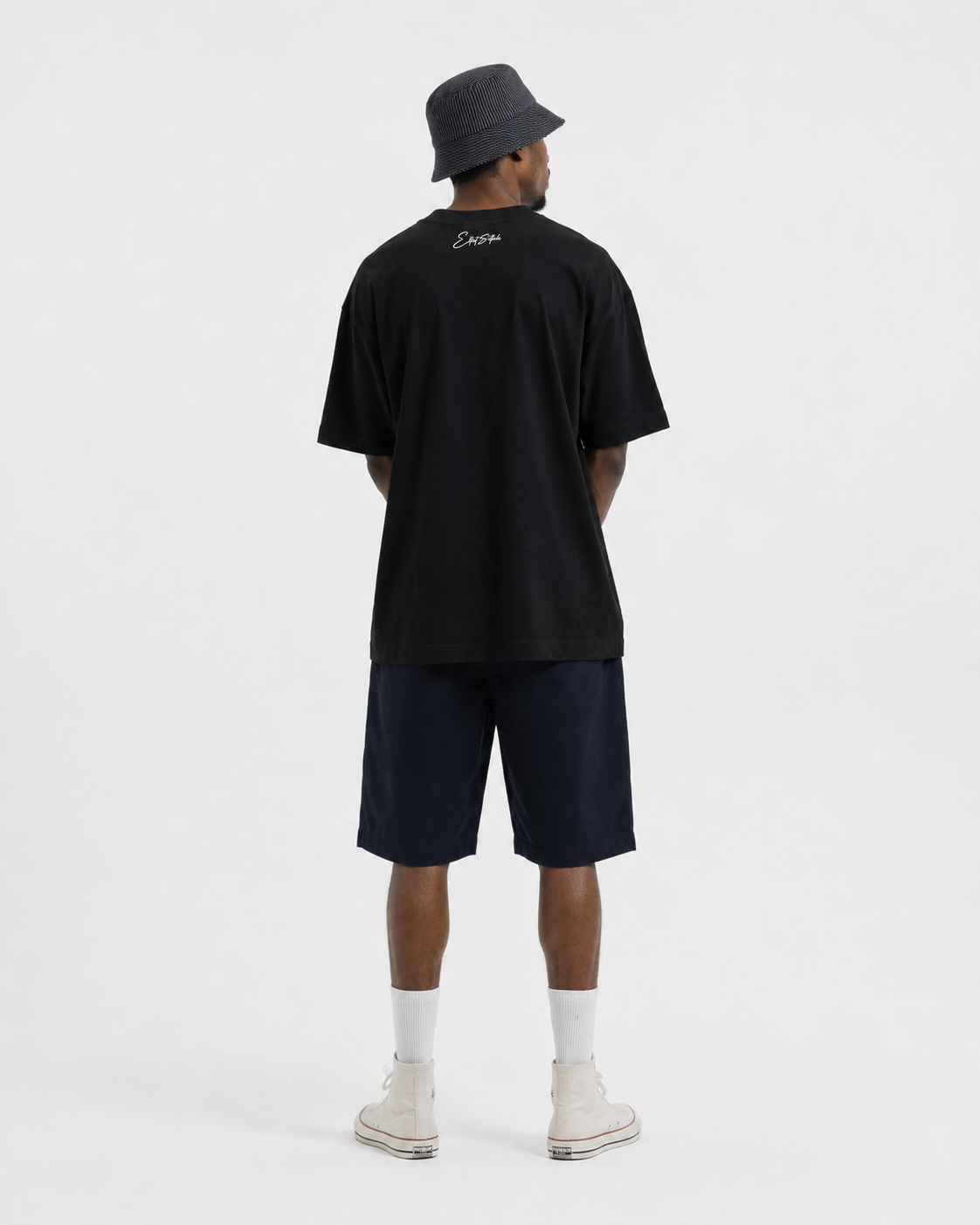 Old Lady Front Print T-Shirt