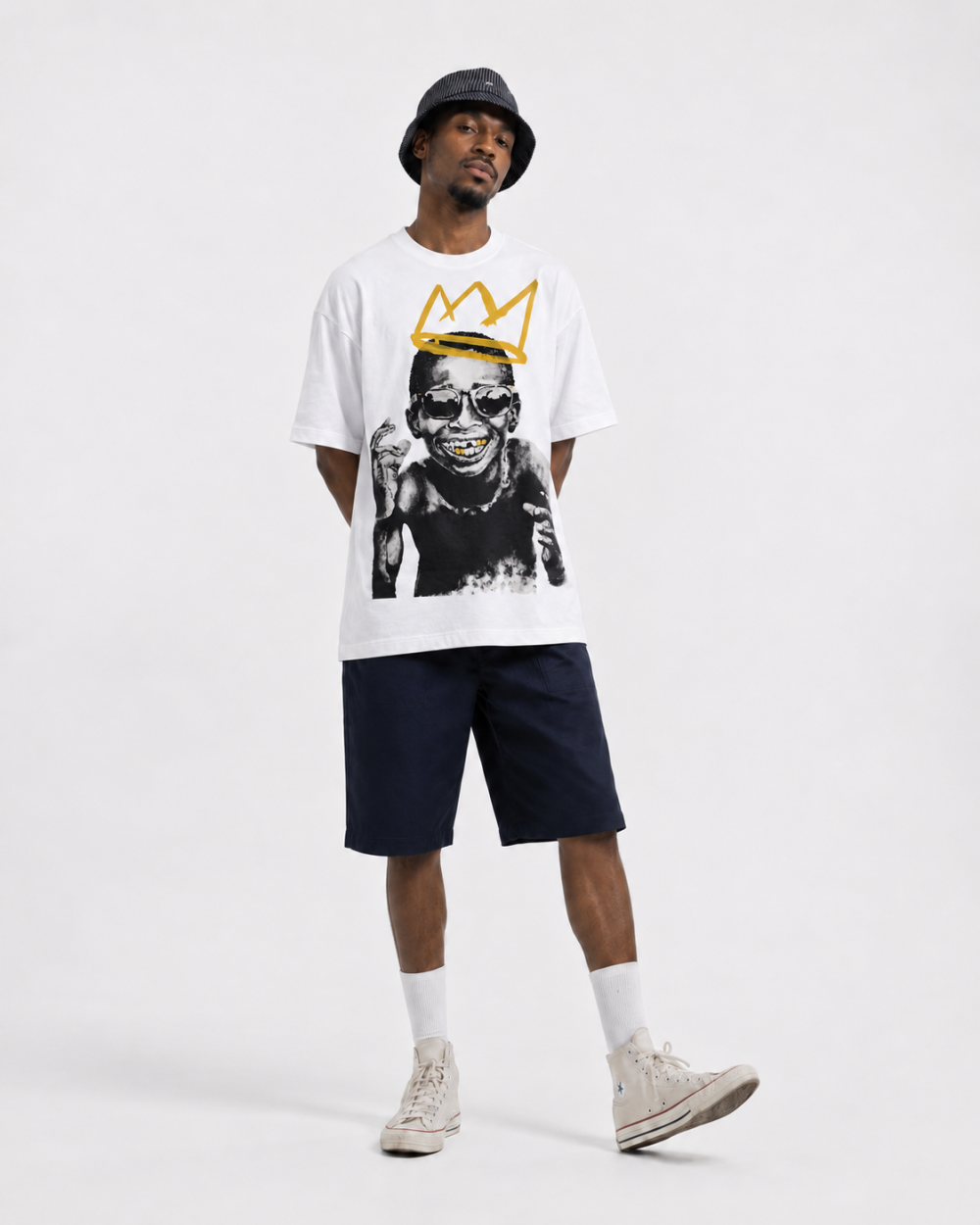 Young King Crown & Signature T-Shirt
